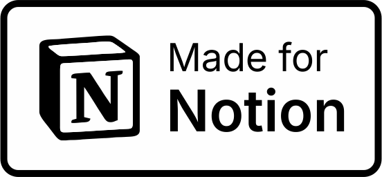 Made for Notion Badge